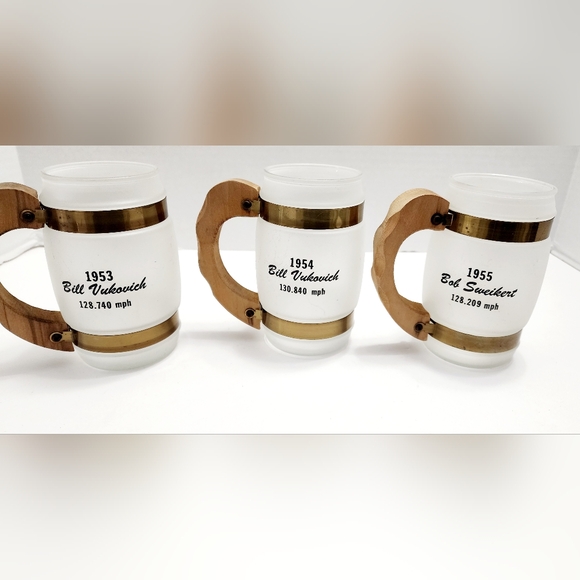 Vintage Siesta Ware Indy 500 mugs - Picture 3 of 8